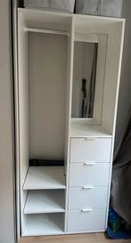 Ikea Sundlandet open kast met spiegel en lades, Ophalen, Kunststof, Gebruikt, 50 tot 100 cm