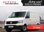 Volkswagen Crafter 35 2.0 TDI L3H2 164PK RWD Trendline | 350, Auto's, 4 cilinders, Met garantie (alle), Wit, Bedrijf