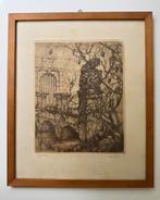 Anton Pieck - Gesigneerde Ets, Antiek en Kunst, Kunst | Etsen en Gravures, Ophalen of Verzenden