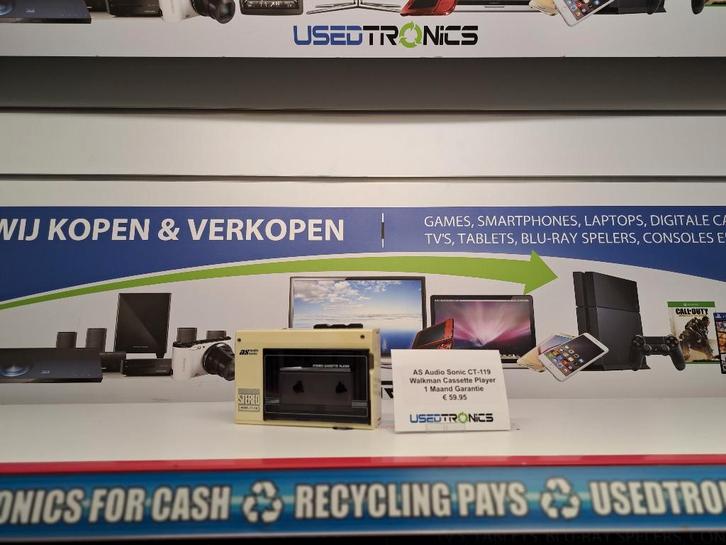 as Audio Sonic ct-119 Walkman Cassette Player, Audio, Tv en Foto, Walkmans, Discmans en Minidiscspelers, Walkman, Ophalen of Verzenden