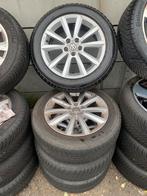 Bridgestone winterset voor VW Polo 185/60/16 5x100, Auto-onderdelen, Banden en Velgen, Ophalen, 16 inch, Banden en Velgen, 185 mm