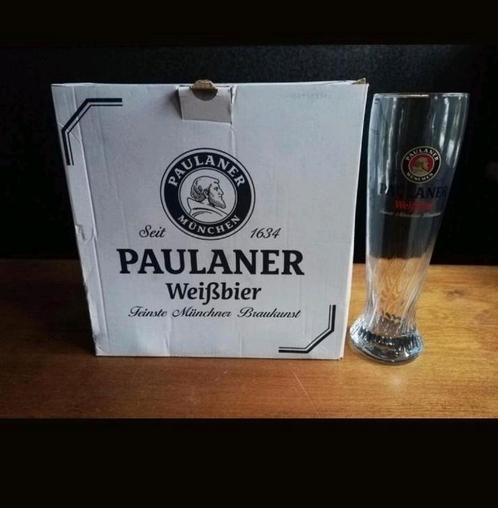 Paulaner wit bier glazen 0.5L (17st beschikbaar, nieuw), Verzamelen, Glas en Borrelglaasjes, Nieuw, Ophalen of Verzenden