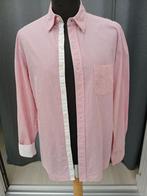 Brice gestreept overhemd roze/wit - Maat M, Kleding | Heren, Roze, Gedragen, Brice, Halswijdte 39/40 (M)