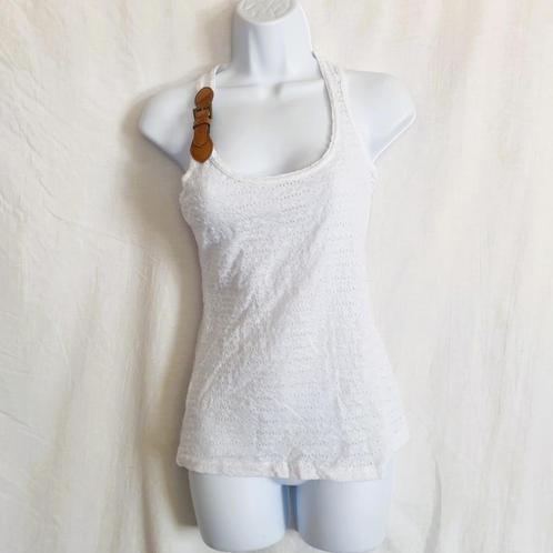 Gaaf wit dames shirtje. Mt S Merk Enza & Lea paris, Kleding | Dames, T-shirts, Zo goed als nieuw, Maat 36 (S), Wit, Zonder mouw