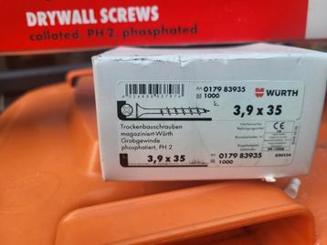 Gipsplaatschroeven - Nieuw in doos! beschikbaar voor biedingen