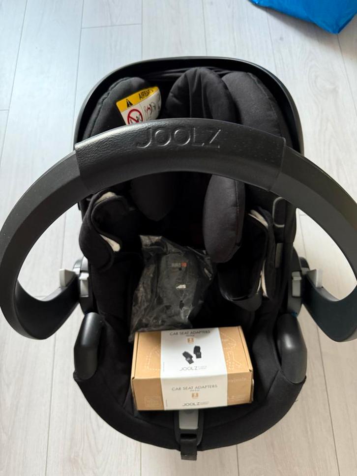 Joolz Maxi Cosi/Besafe Autostoel + Adapters, Kinderen en Baby's, Autostoeltjes, Zo goed als nieuw, Maxi-Cosi, 0 t/m 13 kg, Autogordel