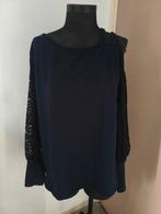 Shein donkerblauwe dames longsleeve met kanten mouwen, Kleding | Dames, Blauw, Maat 42/44 (L), Ophalen of Verzenden, Lange mouw