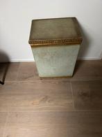 Vintage Wasmand met Deksel Lloyd Loom, Ophalen, Minder dan 50 cm, Gebruikt, 50 tot 75 cm