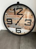 Grote ronde wandklok, Huis en Inrichting, Woonaccessoires | Klokken, Ophalen, Gebruikt, Analoog, Wandklok