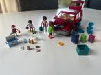 Playmobil familieauto rode gezinswagen, Ophalen of Verzenden, Gebruikt, Los playmobil