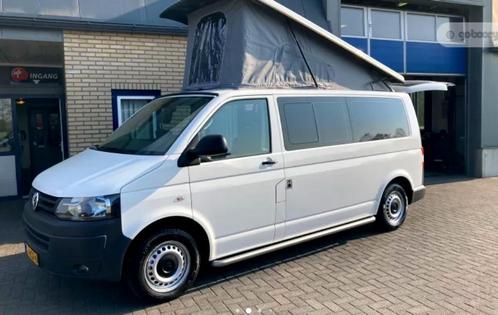 Volkswagen T5 2.0 TDI Camper met 140cm breed bed!!, Caravans en Kamperen, Campers, Particulier, Bus-model, tot en met 4, Volkswagen