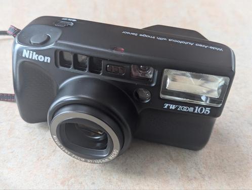Nikon TW Zoom 105 compact camera – Zeldzaam, Audio, Tv en Foto, Fotocamera's Analoog, Zo goed als nieuw, Compact, Nikon, Ophalen of Verzenden