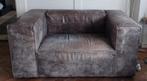 Loveseat mooie kwaliteit leer, Huis en Inrichting, Banken | Bankstellen, Ophalen, Gebruikt, Leer, Minder dan 150 cm