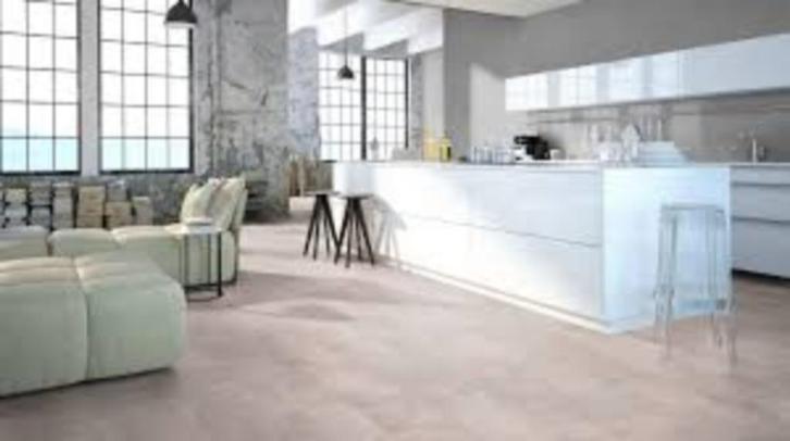 Visio Grande Taranto Slate, Huis en Inrichting, Stoffering | Vloerbedekking, Nieuw, Laminaat, Crème, Grijs, Overige kleuren, 75 m² of meer