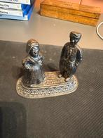 Beeldje, antiek, vintage, tin, zamak, zink, Holland, Ophalen of Verzenden, Mens