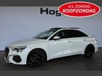 Audi A3 Limousine 30 TFSI Automaat 3x S-Line Panoramadak Sto, Auto's, 65 €/maand, Gebruikt, Met garantie (alle), Wit