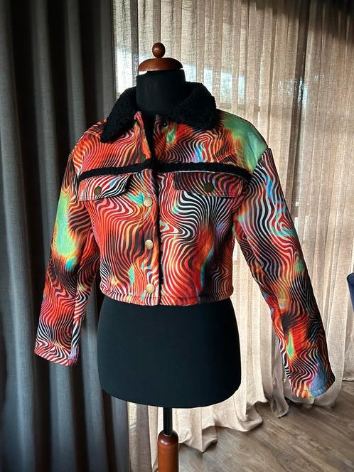 Bomberjack voorjaar meerkleurig xs en s, Kleding | Dames, Truien en Vesten, Nieuw, Verzenden