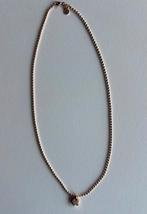 Bron massief roségouden ketting bolletjes 45 cm. Nieuwstaat!, Sieraden, Tassen en Uiterlijk, Ophalen of Verzenden, Nieuw, Goud