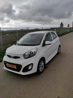 Kia Picanto 1.0 Cvvt 5-DRS 2012 Wit, Voorwielaandrijving, Stof, Zwart, 400 kg