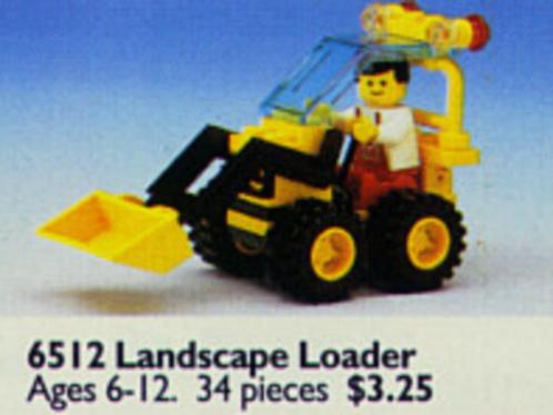 Lego Town Classic Town Construction 6512 Landscape Loader, Kinderen en Baby's, Speelgoed | Duplo en Lego, Zo goed als nieuw, Lego
