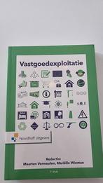 Vastgoedexploitatie - Maarten Vermeulen (Goed), Boeken, Ophalen of Verzenden, Zo goed als nieuw, Management, Diverse auteurs