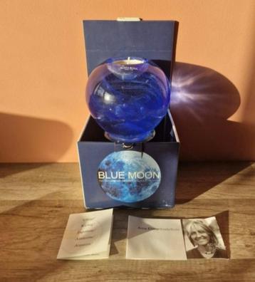 Kosta Boda - Kaarsenhouder 'BLUE MOON' beschikbaar voor biedingen