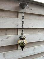 Oosterse hanglamp met mozaïek, Huis en Inrichting, Lampen | Hanglampen, Ophalen of Verzenden, Gebruikt, Minder dan 50 cm