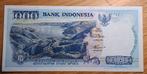61# Indonesië 1000 Rupiah 1992/1995 P129, Postzegels en Munten, Bankbiljetten | Azië, Ophalen of Verzenden, Zuidoost-Azië