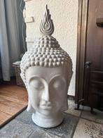 Wit Buddha Beeld, Huis en Inrichting, Woonaccessoires | Boeddhabeelden, Ophalen, Zo goed als nieuw