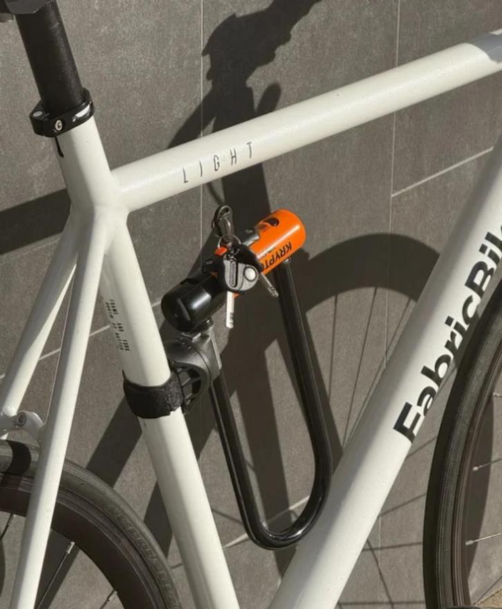 U-Lock Kryptonite Evolution Mini-9, Motoren, Accessoires | Sloten, Gebruikt, Ophalen of Verzenden