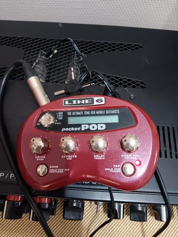 Line 6 Pocket POD -  display werkt niet. beschikbaar voor biedingen