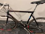 Vintage Racefiets Wheeler 6100 58cm - haarlijn scheur, Fietsen en Brommers, Fietsen | Oldtimers, Ophalen