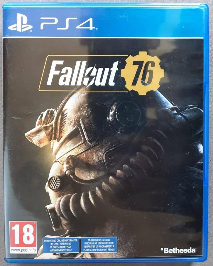 Fallout 76, Spelcomputers en Games, Games | Sony PlayStation 4, Zo goed als nieuw, Avontuur en Actie, 1 speler, Vanaf 18 jaar