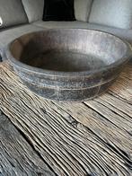 Xxl olijfbak te koop, Huis en Inrichting, Ophalen, Gebruikt, Rond, Hout