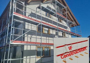 Steigers, steigersbouw, bouwsteigers, Holger, gevelsteiger beschikbaar voor biedingen