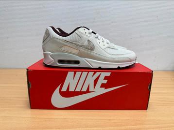 Nike Air Max 90 Sail Burgundy Crush 42.5 42,5 Nieuw beschikbaar voor biedingen