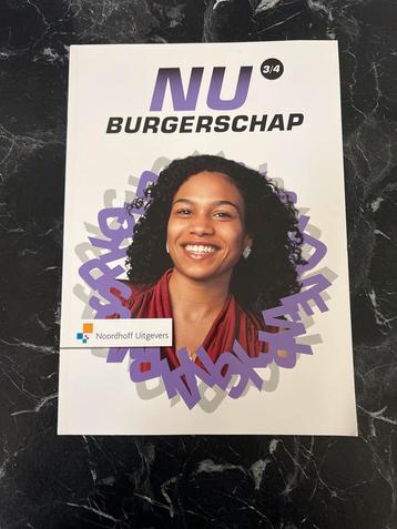 NU Burgerschap 3/4 - Leerboek beschikbaar voor biedingen