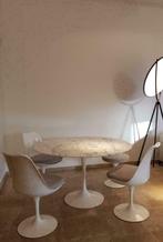 90 x 180 max 137 x 244 tulipe tafels eero saarinen, Overige materialen, 200 cm of meer, 75 cm of meer, Ovaal