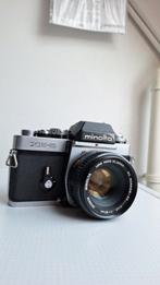 Minolta XE5 met 50/1.7 VOOR ONDERDELEN, Ophalen of Verzenden, Zo goed als nieuw, Compact, Minolta