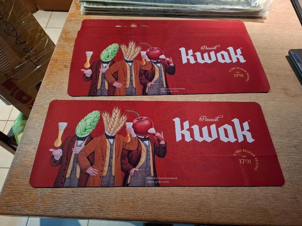 Barmat / toogmat Pauwel Kwak bier, Verzamelen, Biermerken, Nieuw, Overige typen, Overige merken, Ophalen of Verzenden