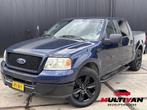Ford F-150 XLT Triton | 6 persoons | CRUISE | AIRCO IJSKOUD!, Automaat, Blauw, Bedrijf, Grijs