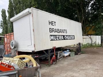 Containerbak afzetcontainer met rolluik aluminium beschikbaar voor biedingen