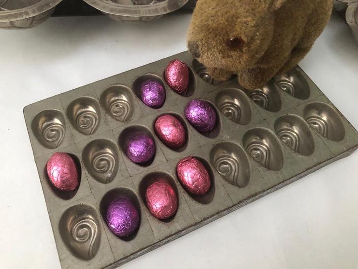 Chocolade vorm/mal -  Riecke & Co - Dresden - 1900-1920, Antiek en Kunst, Antiek | Keukenbenodigdheden, Ophalen of Verzenden