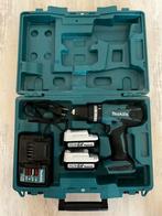 Makita HP347DWE 14.4V Slagboor/schroefmachine, Doe-het-zelf en Verbouw, Gereedschap | Boormachines, Ophalen of Verzenden, Zo goed als nieuw