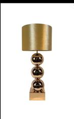 Lamp met 3 bollen goud, Ophalen, Zo goed als nieuw, 75 cm of meer
