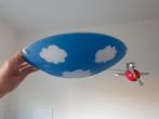 Plafond lamp wolken met vliegtuig, Ophalen, Zo goed als nieuw