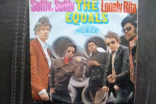 the equals - softly softly    ( jaren 60 ), Cd's en Dvd's, Vinyl Singles, Zo goed als nieuw, Single, Overige genres, 7 inch, Ophalen of Verzenden