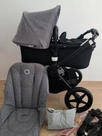 Bugaboo Fox zwart/grey melange  Uitstekende staat!, Ophalen of Verzenden, Zo goed als nieuw, Bugaboo