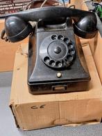 Tafelmodel Nederlandse bakelieten PTT telefoon, telefoons️☎️, Gebruikt, ., Ophalen of Verzenden, .