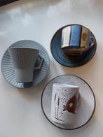 3 bijzondere, retro kop en schotels, Verzamelen, Retro, Ophalen of Verzenden, Huis en Inrichting